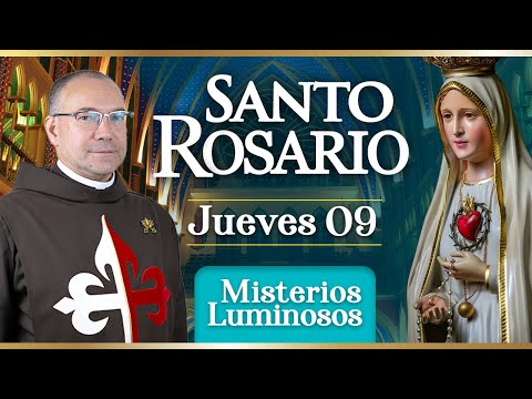 Santo Rosario de los Caballeros de la Virgen, 09 de enero Misterios Luminosos.