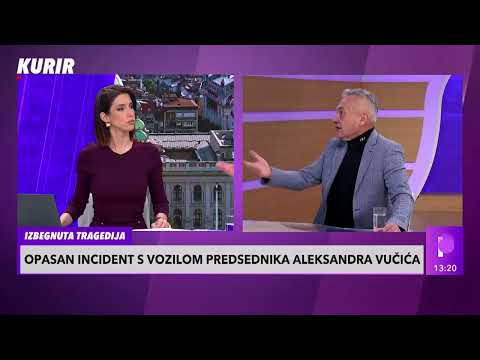 AUTOMOBILISTA IZNEO DETALJNO OBJAŠNJENJE: KAKO JE DOŠLO DO INCIDENTA SA VOZILOM PREDSEDNIKA VUČIĆA?