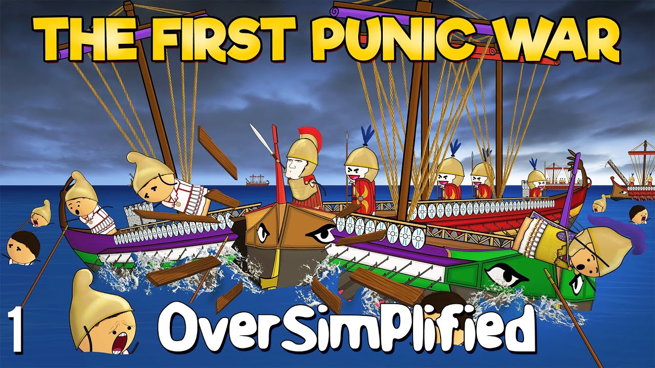 The First Punic War OverSimplified Part 1 The History Channel