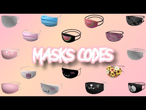 Face Mask Codes For Roblox 07 2021 - roblox mask id codes