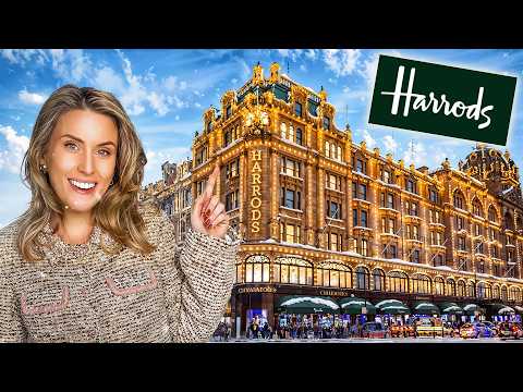 Christmas At The WORLD’S MOST EXPENSIVE Store Harrods🎄