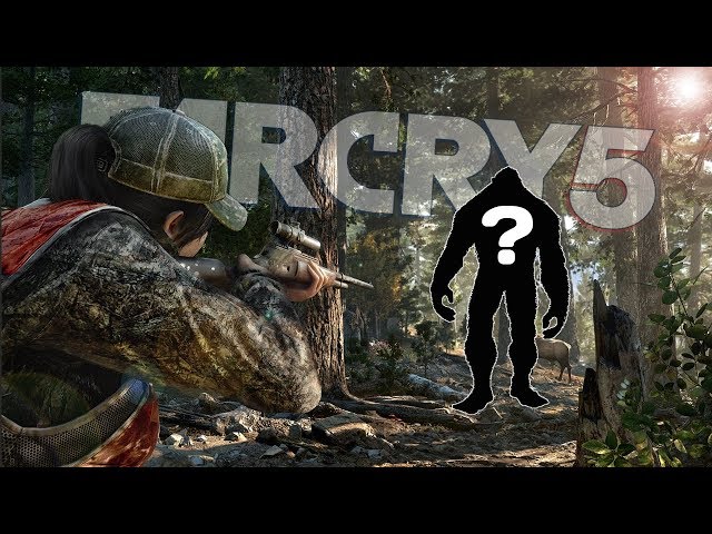 HUNTING BIGFOOT AND PENNYWISE THE DANCING CLOWN!? | Far Cry 5 Free Roam