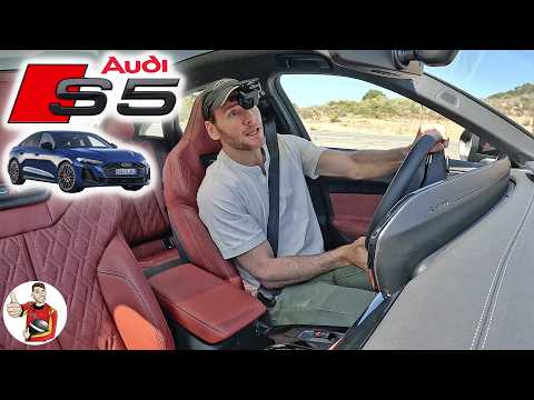 More Playful + Tech-ful // 2025 Audi S5 Sedan First Drive (POV)