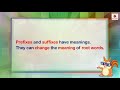 Exploring Roots, Prefixes, and Suffixes in English Grammar