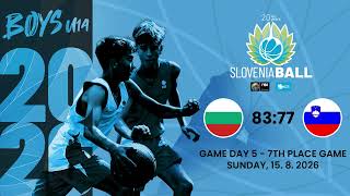 HIGHLIGHTS | SloBall '26, boys - Bulgaria : Slovenia - 7th place game