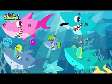 Five Little Ducks + BabyShark + More BabaSharo Animal Time   Animals for Kids   Nursery Rhymes