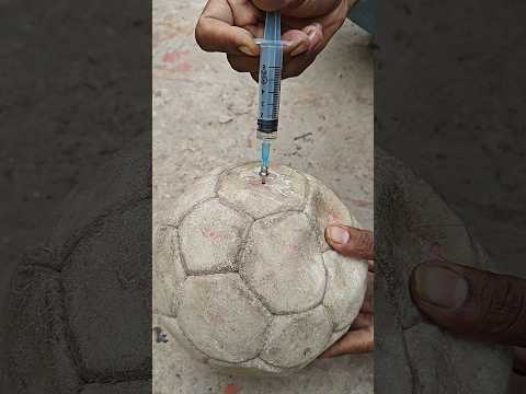 பழைய இரும்பு கடைல இருந்து எடுத்த Volley Ball🔥 Volley Ball Repair ⚽ #shorts