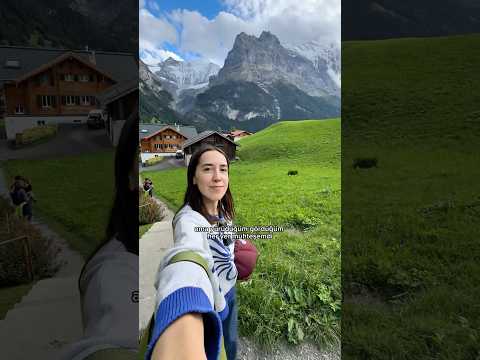 İsviçre’deki en güzel günüm Interlaken & Grindelwald #isviçre #gezi #avrupa #doğa