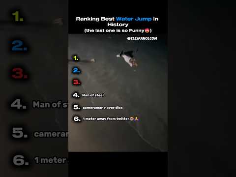 Ranking Best Water Jump in History
