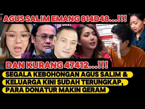 KUR4NG 474R‼️ KEBOHONGAN AGUS SALIM AKHIRNYA MAKIN TERKUAK, DIA SESUNGGUHNYA TIDAK BUTA