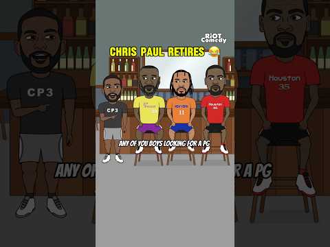 Chris Paul Retires ๐ #NBA #nbanews #SportsNews #sportsmemes #nbamemes