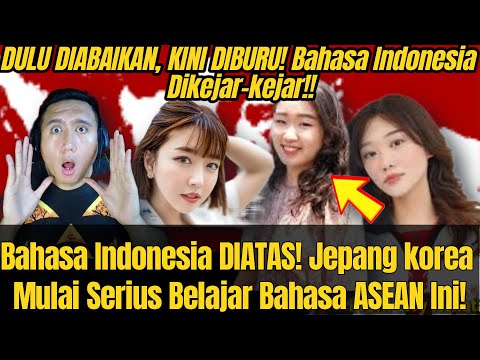 🇯🇵 DUNIA TERKEJUT! Bahasa Indonesia Kini Bahasa Resmi ASEAN🇲🇾REACTION🇮🇩