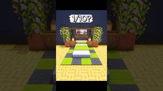 Minecraft Bed Design #minecraft #shorts