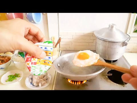 Kimchi Fried Rice Play Cooking Toy [SUPER CUT] ASMR | Mini-Kochen מיני בישול | 미니 요리.