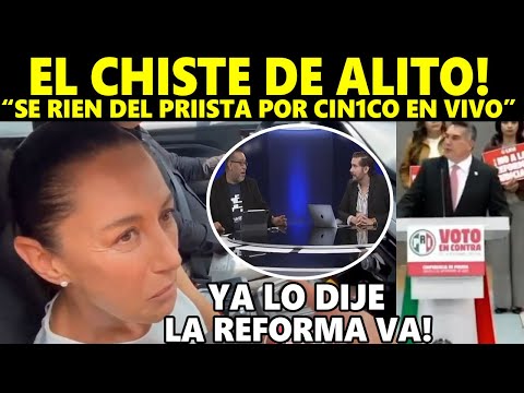 ¡El chiste del mes!.🤣"ALITO" PRI_ ¡Denunciando sobornos al PRI!.🤣Veamos cómo se ríen de el en vivo