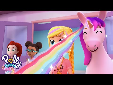 Laboratório da Aventura da Polly Pocket Ep. 4 |Polly Pocket & Magia de Unicórnio da Cassie | Parte 2