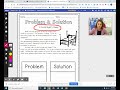 Exploring Problem and Solution Text Structure