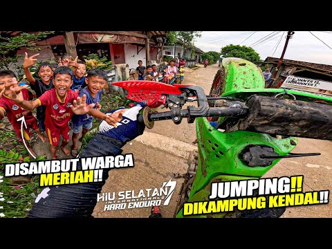WHEELIE & JUMPING DIKAMPUNG !! DISAMBUT MERIAH WARGA KENDAL !! (Hiu Reguler #2)