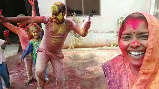 Divyanshi ka holi ka vlog 🥰🥰☺️☺️😊😙😗 Holi Mein Bahut maja Aaya 😜😜😜😜😜