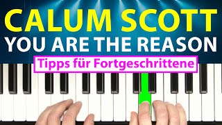 Calum Scott - You Are The Reason (Fortgeschrittene Tipps)
