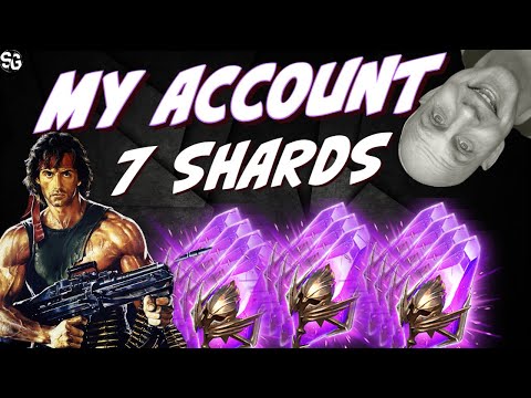 7 shards & WTF golden! My account is insane. RAID SHADOW LEGENDS