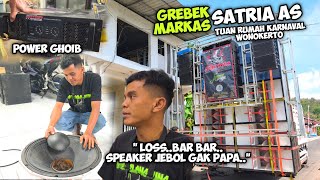 Korban Keganasan SATRIA AS,,Speaker nya Jebol🔥Grebek Markas Sound Tuan Rumah Karnaval Wonokerto