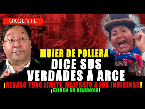 MUJER DE POLLLERA DESTROZ4 A ARCE ¡DEBE IRSE! ¡NOS TRAICIONO!