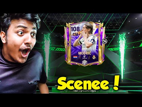 Got 108 Rated Modric🤩 FC Mobile RTG 4