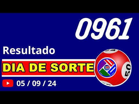 Dia de Sorte 961 - Resultado da dia de sorte concurso 961