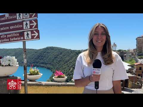 Castel Gandolfo celebra el regreso de un papa: “Parece como si ningún papa se hubiera ido”