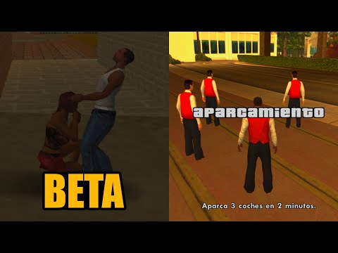 Así era REALMENTE la BETA de GTA San Andreas 2024