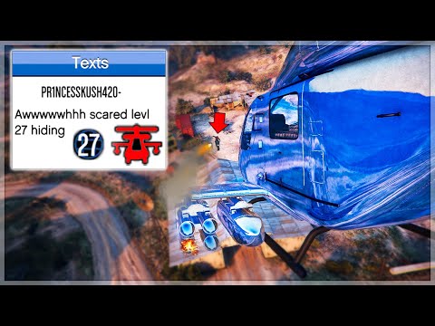 Trolling a Conada Griefer as a Level 27 “Noob” on GTA Online