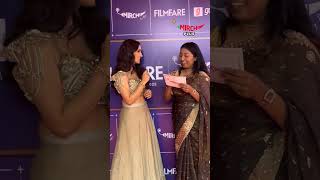 शीतल काळे at Filmfare Marathi Red Carpet with RJ Utsavi | Mirchi Marathi