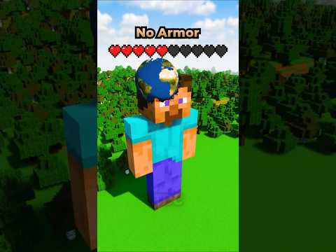 Upgrading Steve's Armor vs Earth Drop