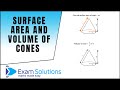 Cone Geometry Concepts and Formulas