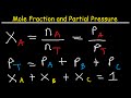 Mole Fractions and Partial Pressures