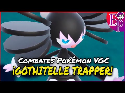 🤍 ¡GOTHITELLE "TRAPPER" es TOP! 🖤 ~ 🔮POKÉMON EP🔮 (VGC R-H)