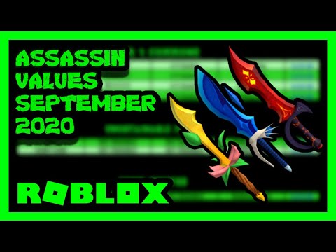 Roblox Assassin Value List Official 2020 07 2021 - roblox assassin value list official