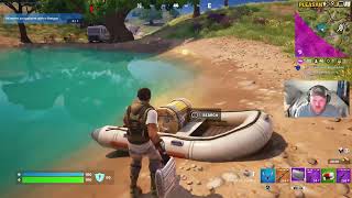 Fortnite live stream (Zero Build)