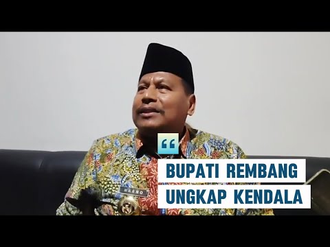 BUPATI REMBANG HARNO, SOAL PABRIK SEMEN BERHENTI PRODUKSI
