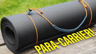 You Can Carry More Than Just Mats With This! | Paracord Mat Carrier 2.0