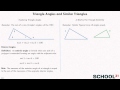 Properties of Triangles and Angles