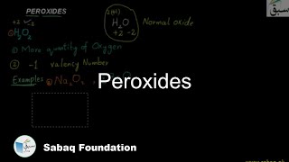 Peroxides