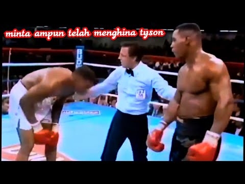 DENDAM KESUMAT :Tyson menghabisi petinju yang merendahkan harga diri nya