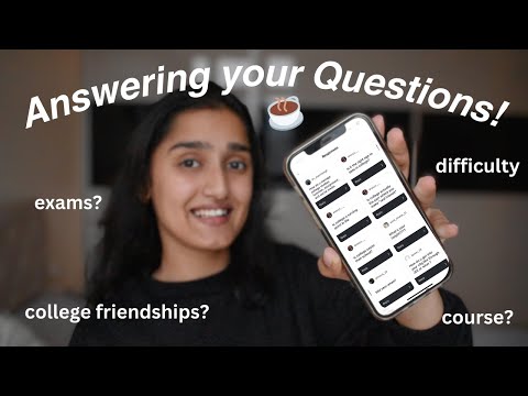 Answering all your questions about college! *engineering college experience*