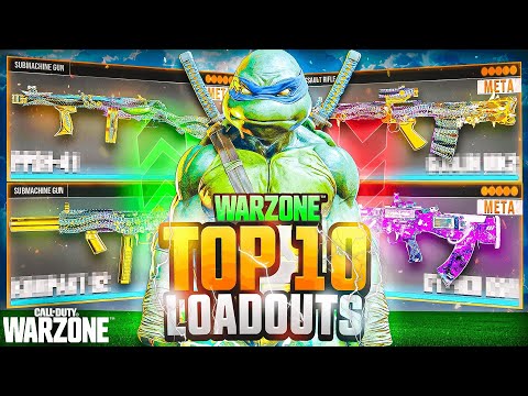 TOP 10 *BROKEN* META Loadouts in Warzone