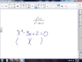 Understanding Undefined Fractions and Factoring