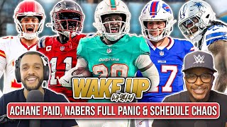 De’Von Achane Gets the BAG, Malik Nabers Panic Meter & NFL Schedule Chaos | WakeUp