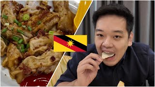 日常吃播旁白Vlog - 回沙捞越古晋(下饭vlog)