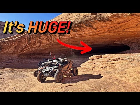 We Found a HUGE Cave! Moab 2024